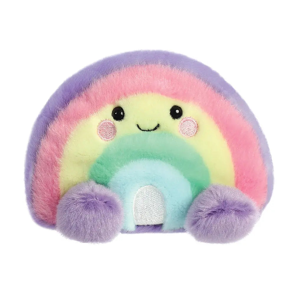 Palm Pals Vivi Rainbow 5" Plush Aurora