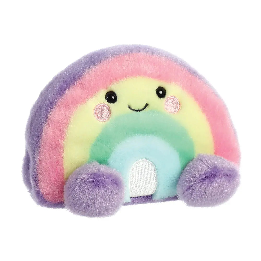 Palm Pals Vivi Rainbow 5" Plush Aurora