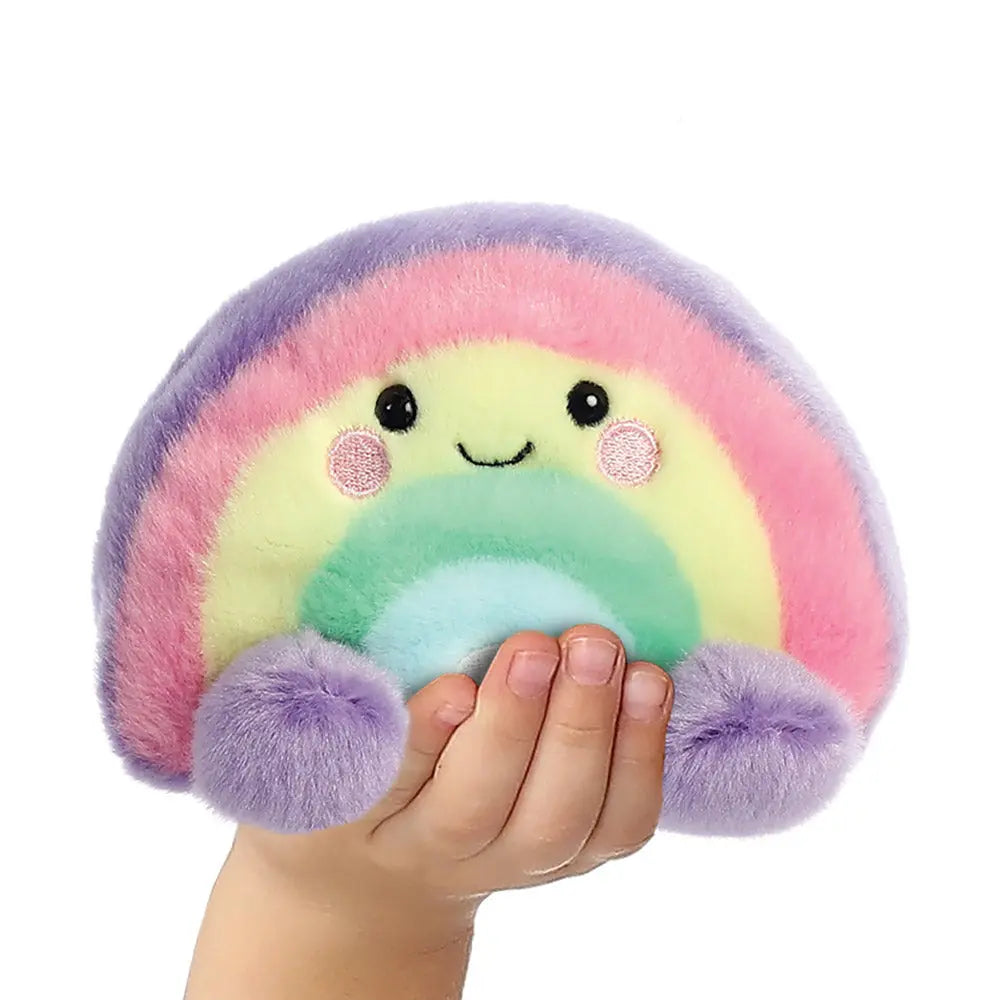 Palm Pals Vivi Rainbow 5" Plush Aurora