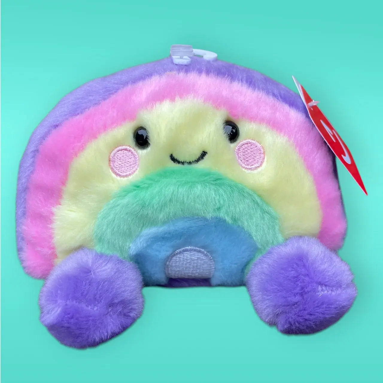 Palm Pals Vivi Rainbow 5" Plush Aurora