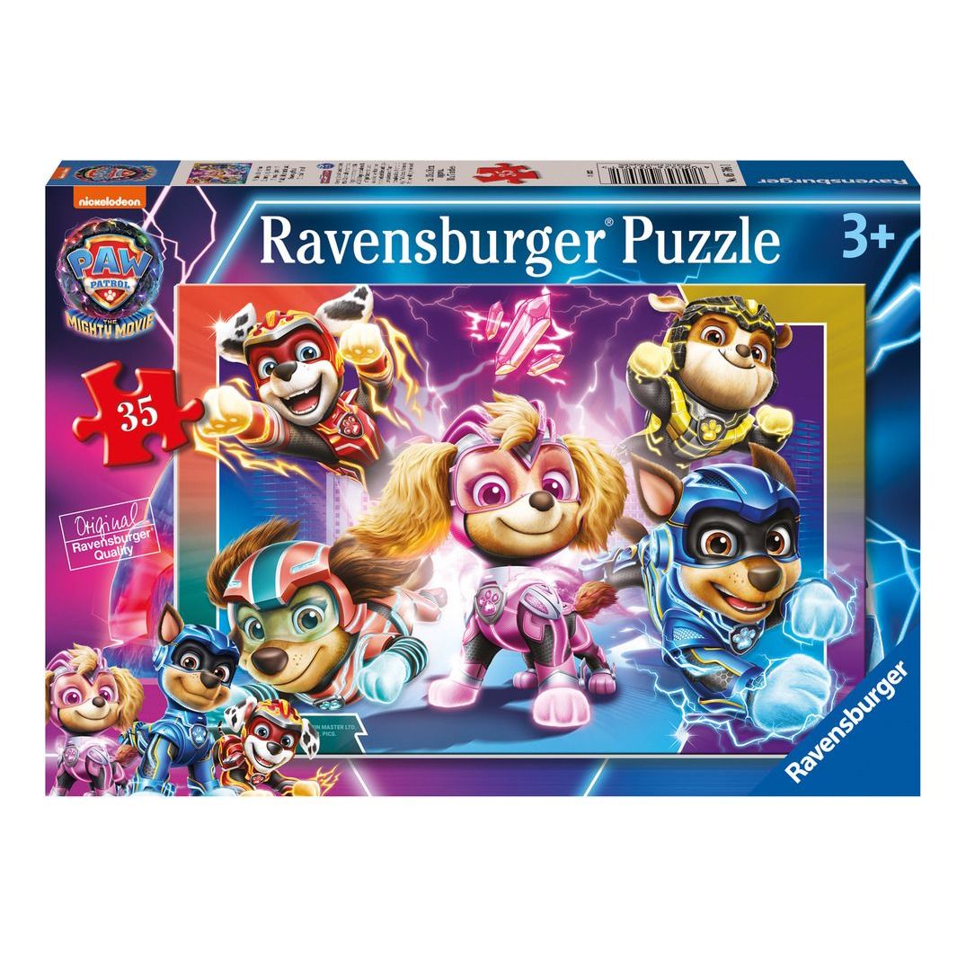Paw Patrol Mighty Movie 35 Piece Jigsaw Puzzle Ravensburger