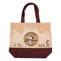 Thumbnail for Peanuts by Loungefly Canvas Tote Bag 50th Anniversary Beagle Scouts Loungefly