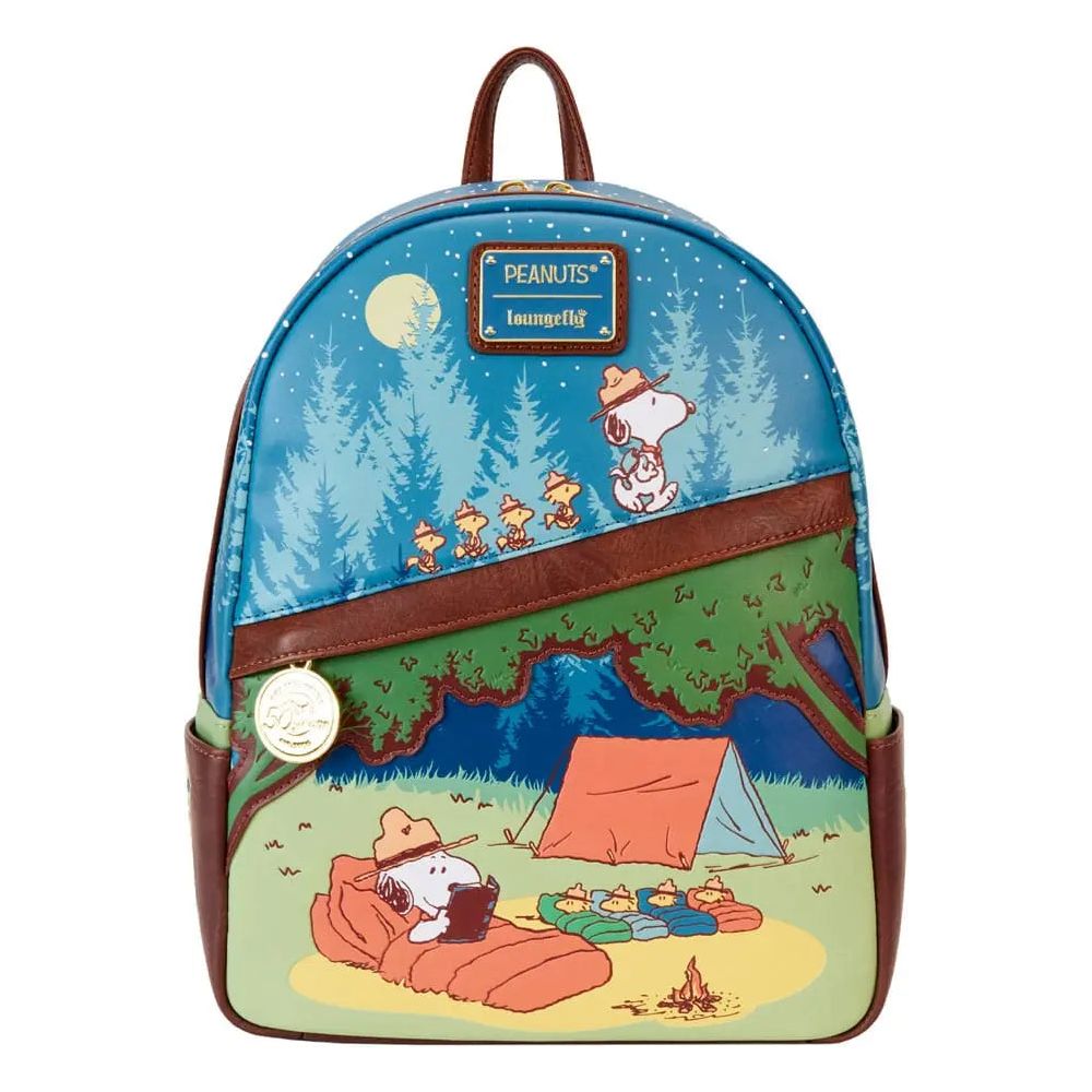 Peanuts by Loungefly Mini Backpack 50th Anniversary Beagle Scouts Loungefly