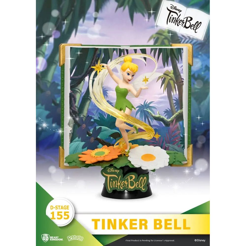 Peter Pan Book Series D-Stage PVC Diorama Tinker Bell 15 cm Beast Kingdom