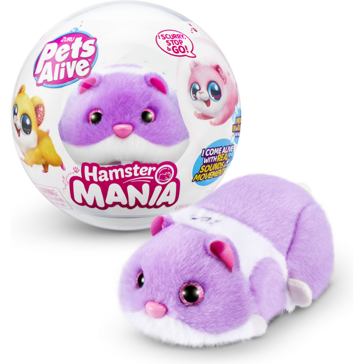 Pets Alive Hamstermania Series 1 Assorted Zuru