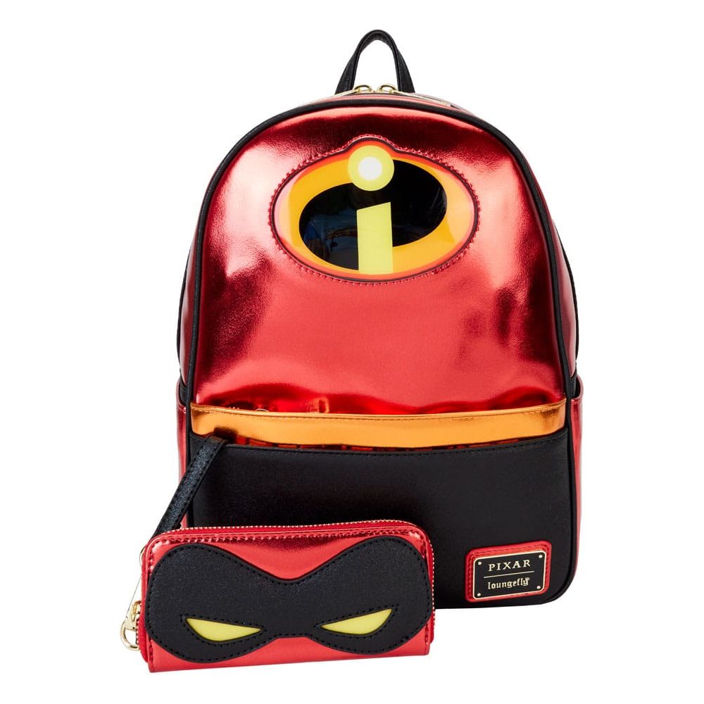 Pixar by Loungefly Mini Backpack The Incredibles 20th Anniversary Light Up Cosplay Loungefly