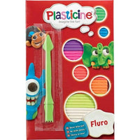 Thumbnail for Plasticine Fluro Pack Assorted Plasticine