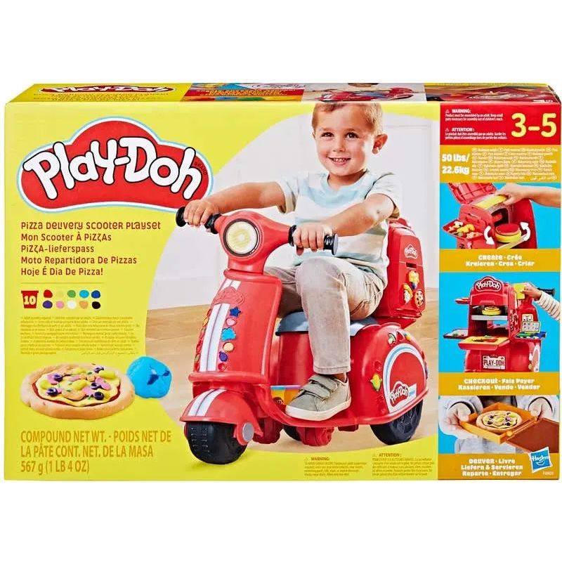 Play-Doh Pizza Delivery Scooter Playset Play-Doh