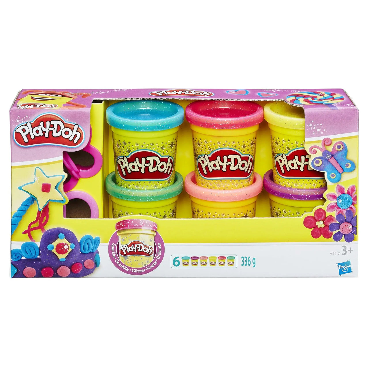 Play-Doh Sparkle Compound Collection 6 Pack Play-Doh