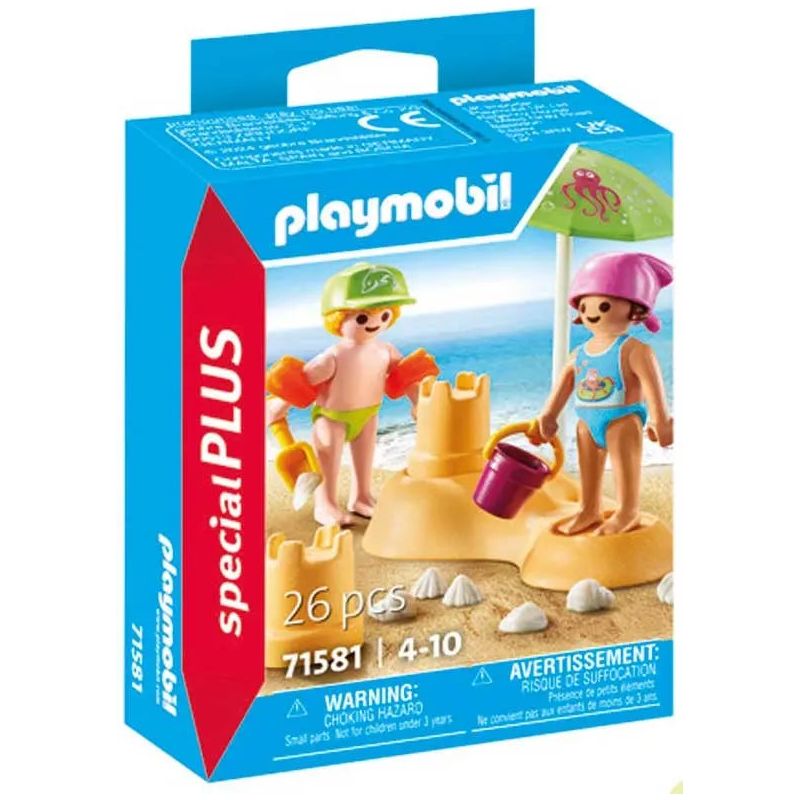 Playmobil Special Plus 71581 Children with Sandcastle Playmobil