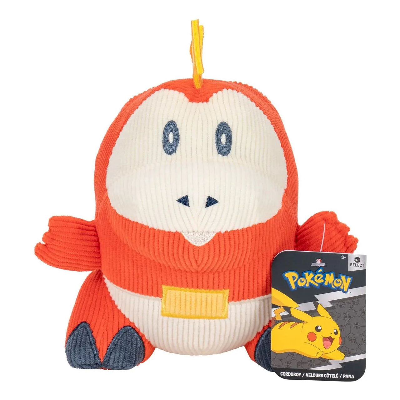 Pokemon 8" Corduroy Fuecoco Plush Pokemon