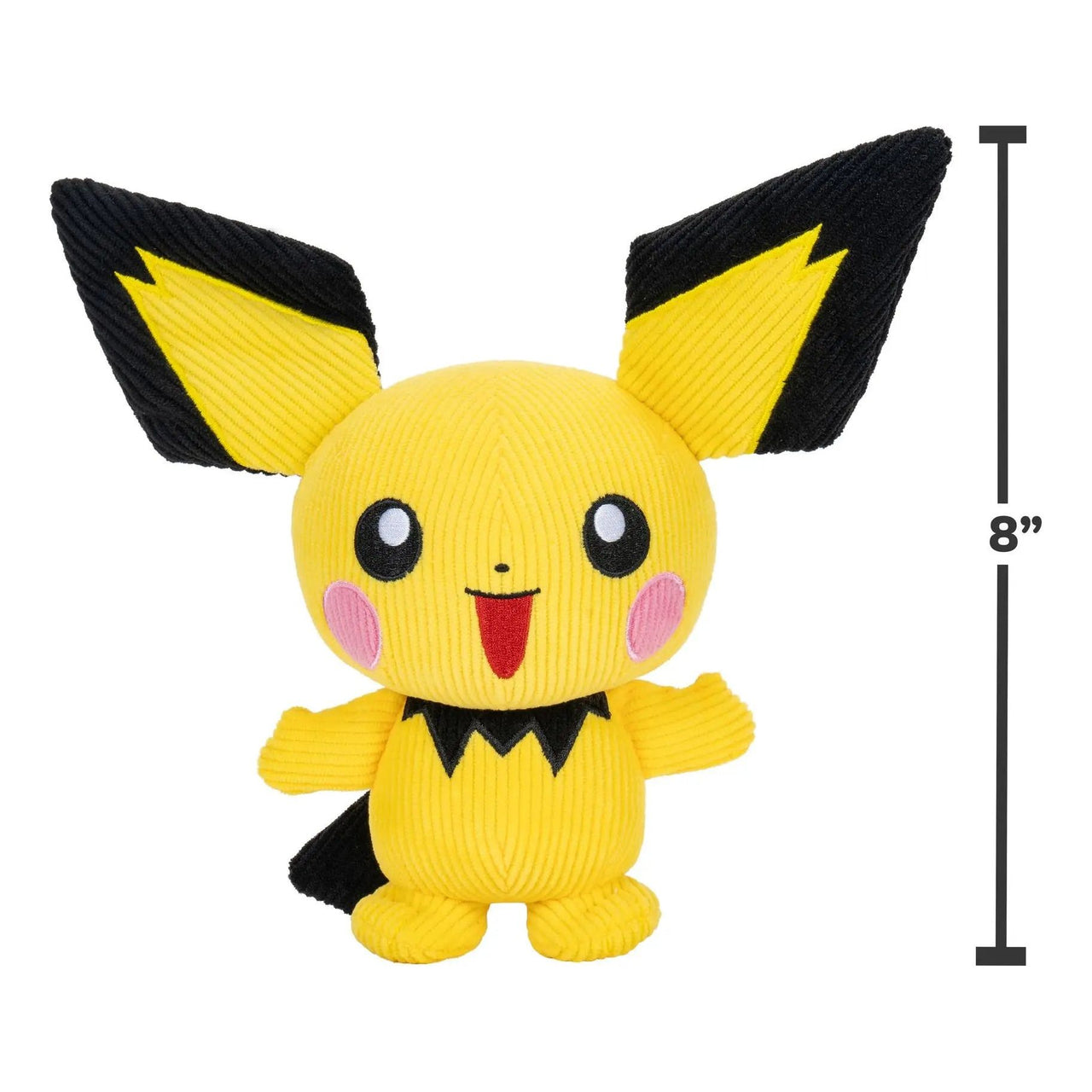 Pokemon 8" Corduroy Pichu Plush Pokemon