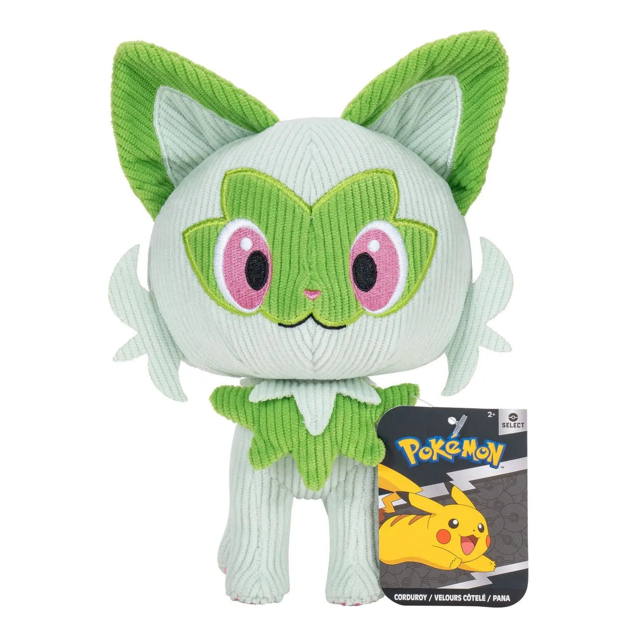 Pokemon 8" Corduroy Sprigatito Plush Pokemon