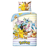 Thumbnail for Pokémon Duvet Set Pikachu, Eevee & Friends 140 x 200 cm / 70 x 90 cm