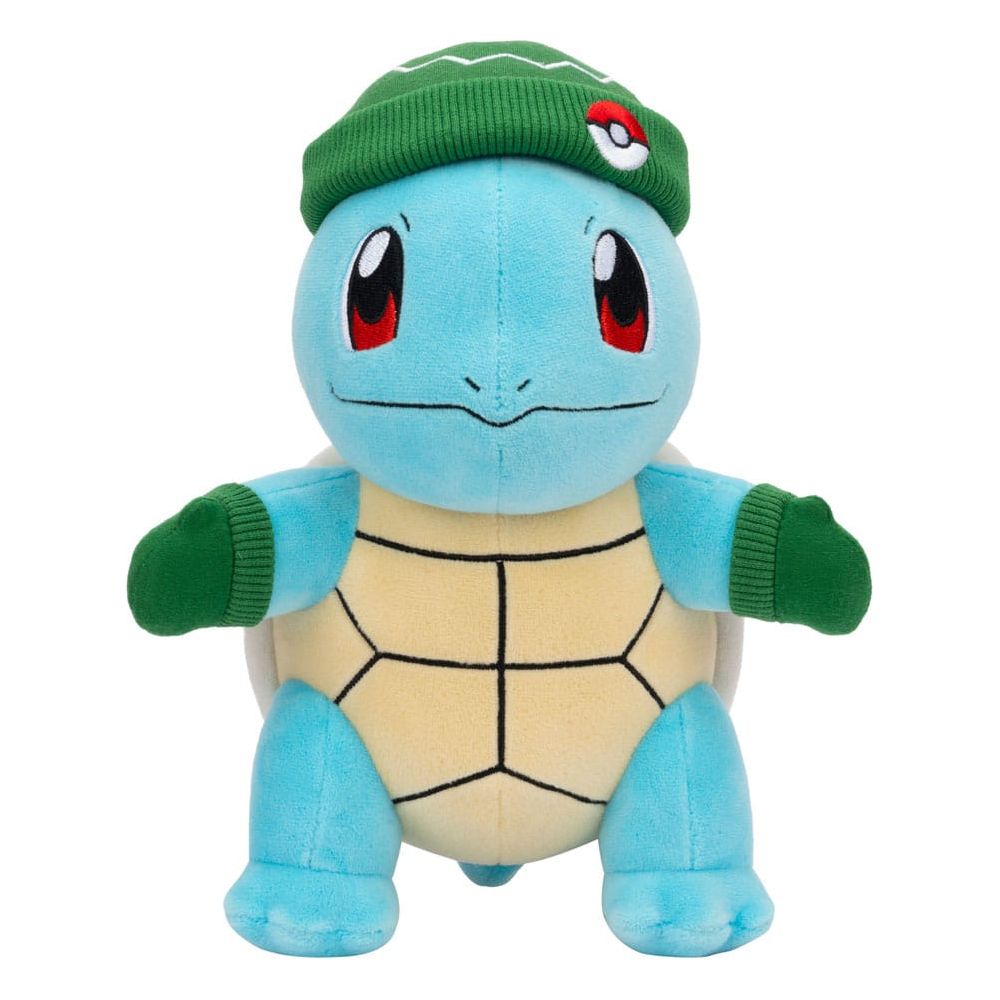 Pokémon Plush Figure Squirtle with Green Hat and Mittens 20 cm Pokemon