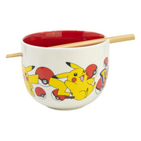 Thumbnail for Pokémon Ramen Bowl with Chopsticks Face Stor