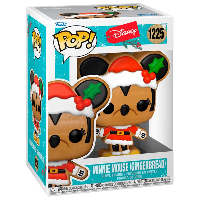 Pop! Disney 1225 Holiday Minnie Mouse Gingerbread Vinyl Figure