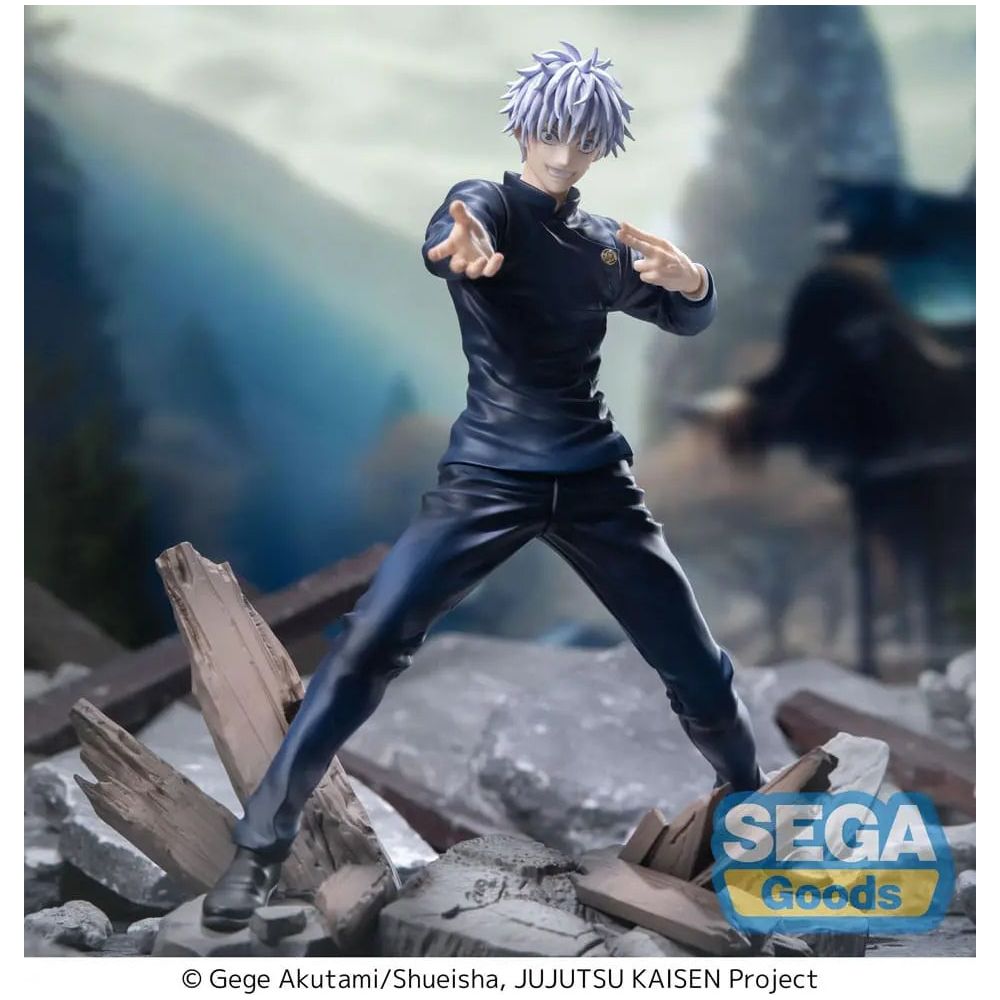 Jujutsu Kaisen Hidden Inventory/Premature Death Luminasta PVC Statue Satoru Gojo Fierce Battle 18 cm Sega Goods