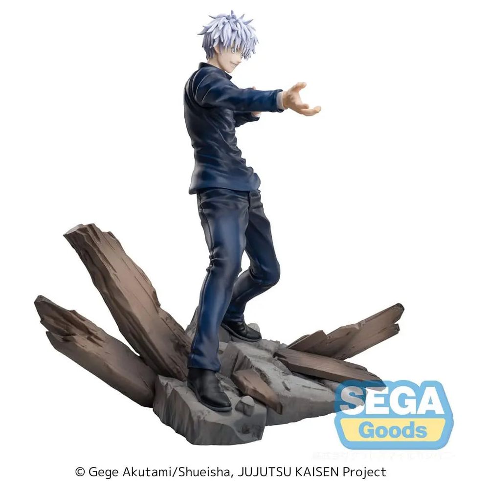 Jujutsu Kaisen Hidden Inventory/Premature Death Luminasta PVC Statue Satoru Gojo Fierce Battle 18 cm Sega Goods