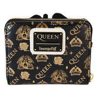 Thumbnail for Queen by Loungefly Wallet Logo Crest Loungefly