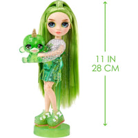 Thumbnail for Rainbow High Classic Shimmer Doll Jade With Slime Rainbow High
