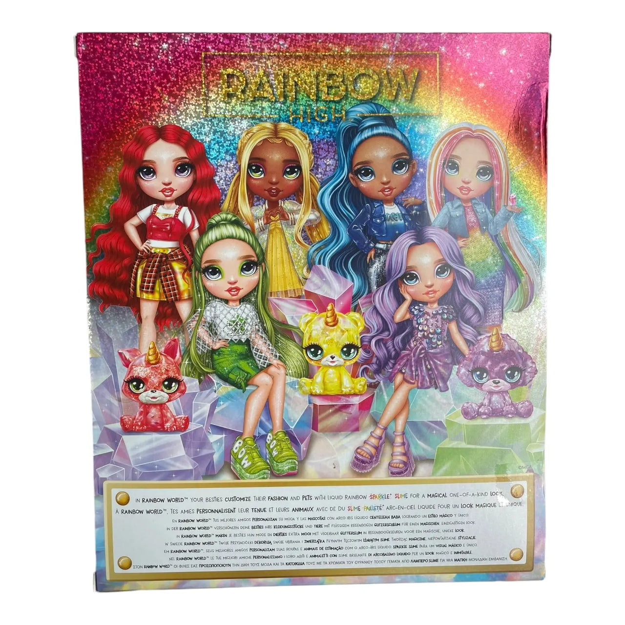 Rainbow High Classic Shimmer Doll Jade With Slime Rainbow High