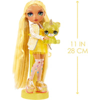 Thumbnail for Rainbow High Classic Shimmer Doll Sunny With Slime Rainbow High