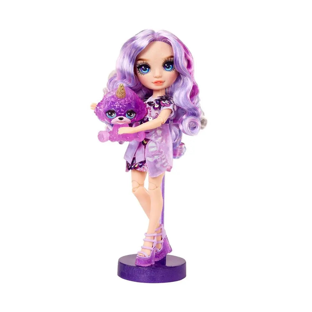 Rainbow High Classic Shimmer Doll Violet With Slime Rainbow High