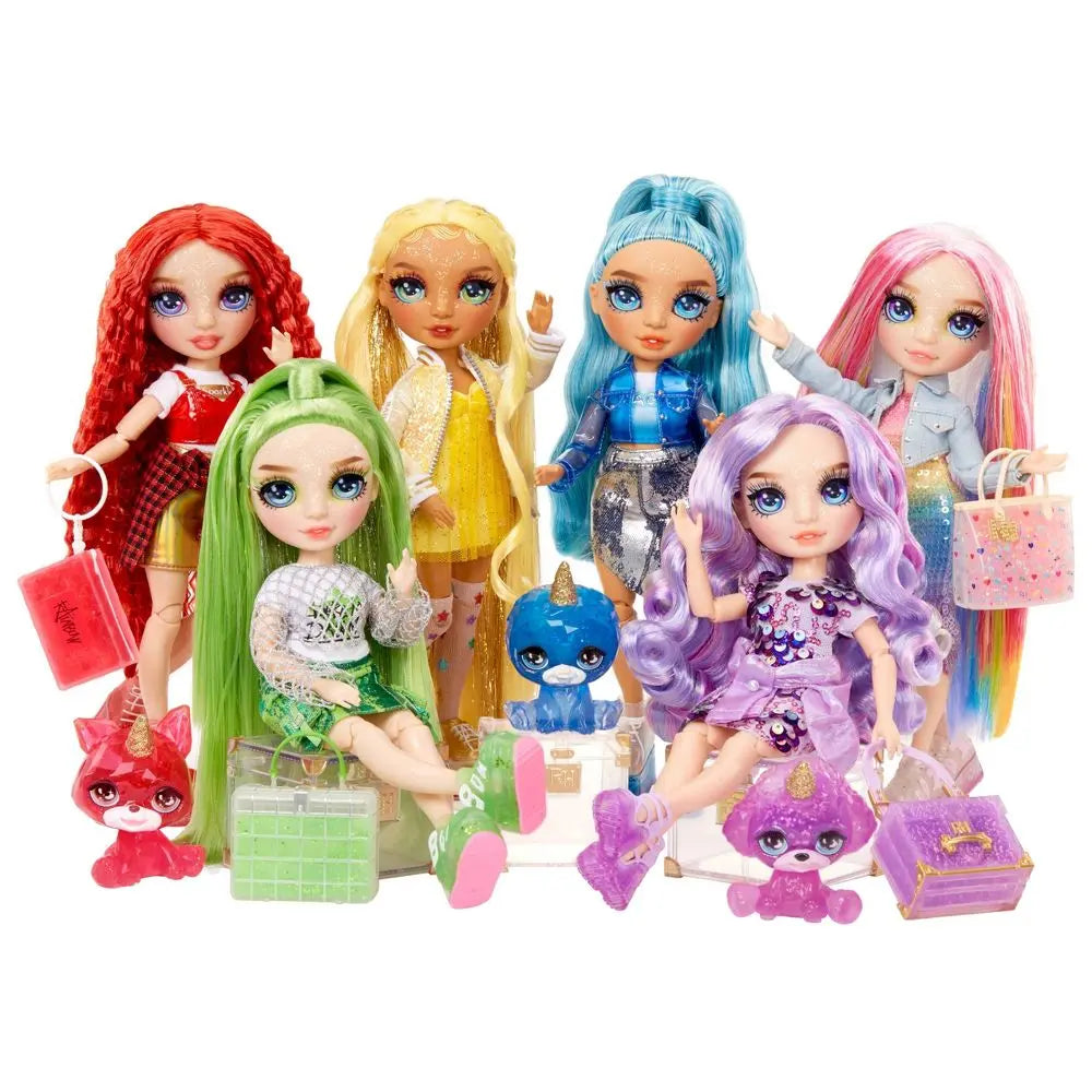 Rainbow High Classic Shimmer Doll Violet With Slime Rainbow High