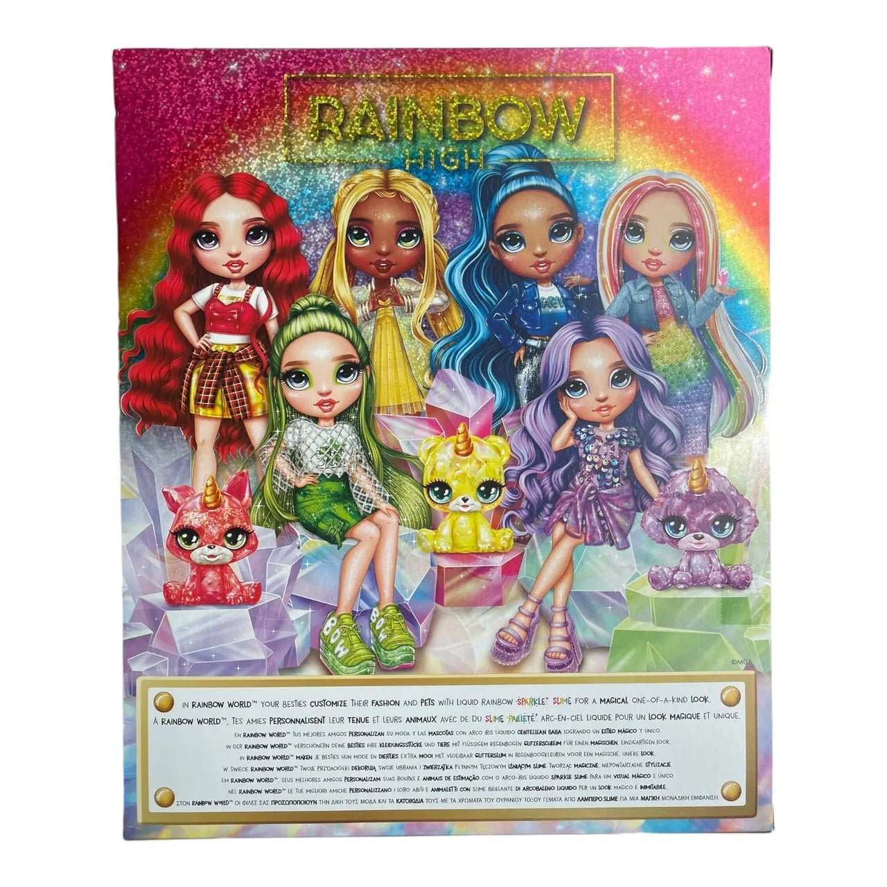 Rainbow High Classic Shimmer Doll Violet With Slime Rainbow High