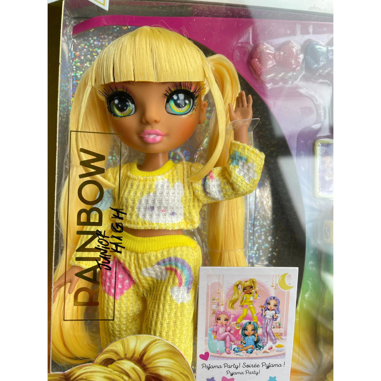 Rainbow High Junior High PJ Party Sunny Doll Rainbow High