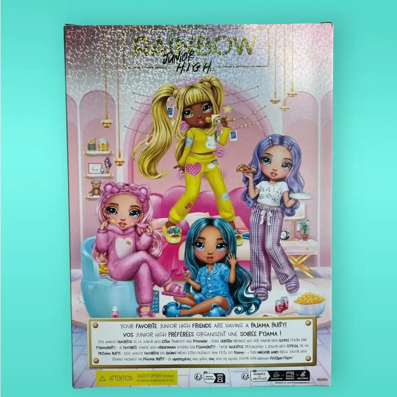 Rainbow High Junior High PJ Party Sunny Doll Rainbow High