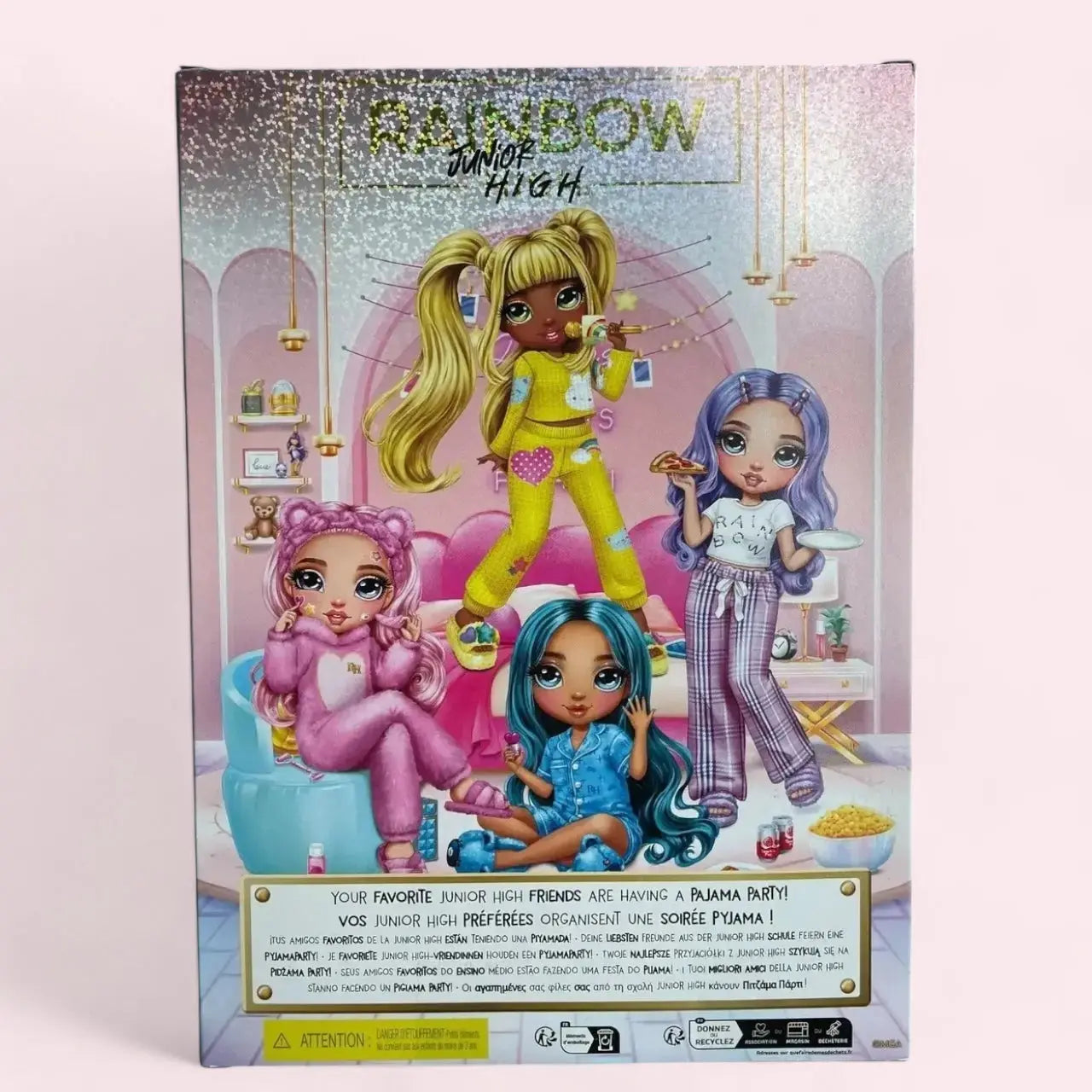 Rainbow High Junior High PJ Party Sunny Doll Rainbow High