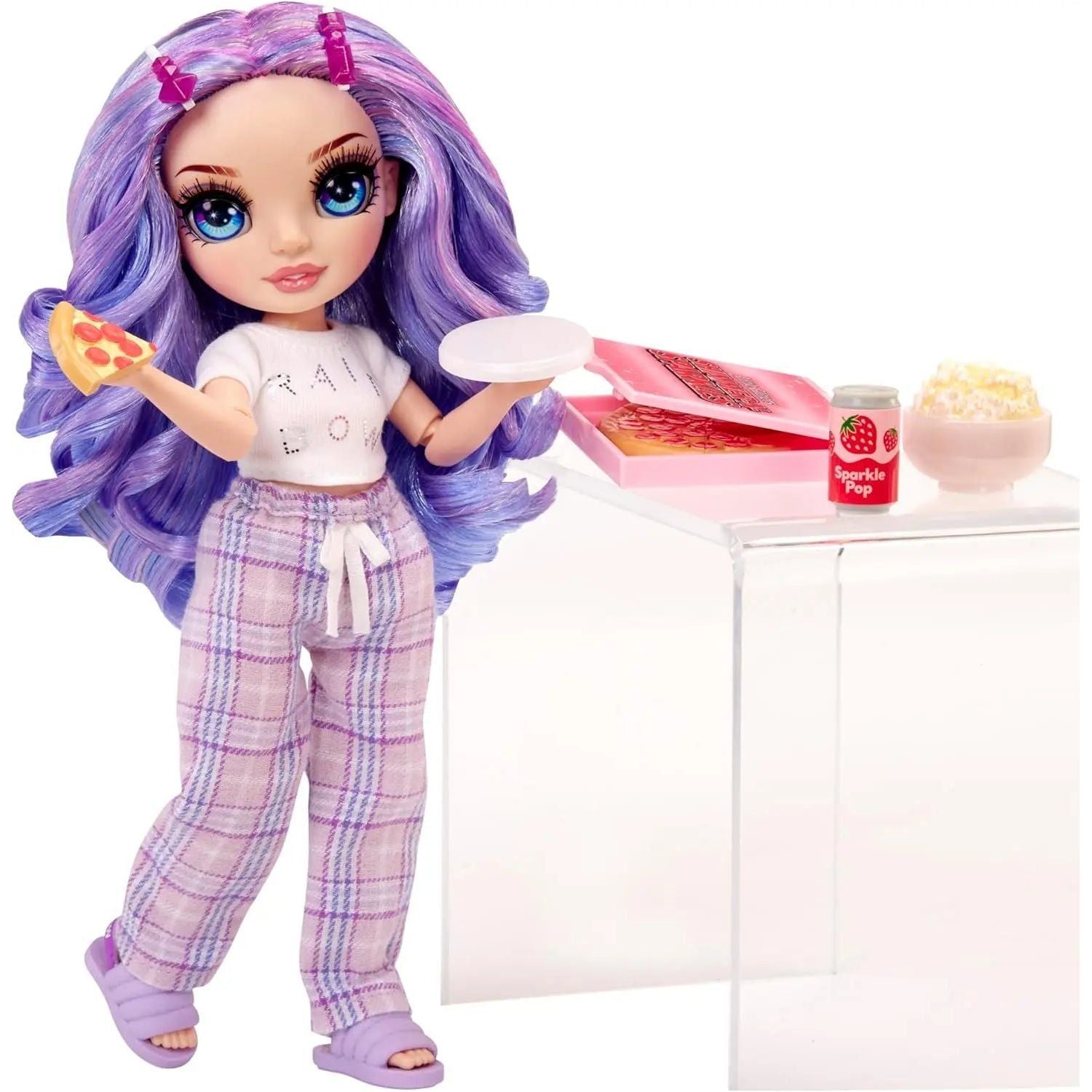 Rainbow High Swim & Style Violet (Purple) 11” Doll with Shimmery