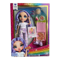 Thumbnail for Rainbow High Junior High PJ Party Violet Doll Rainbow High