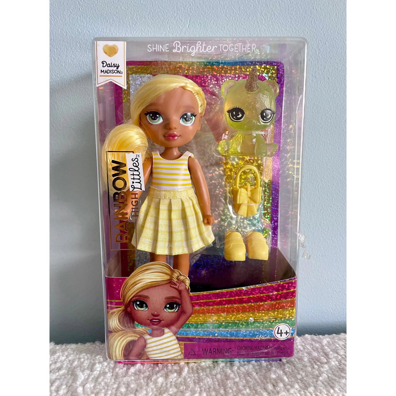 Rainbow High Littles Doll – Daisy Madison (Yellow) Rainbow High