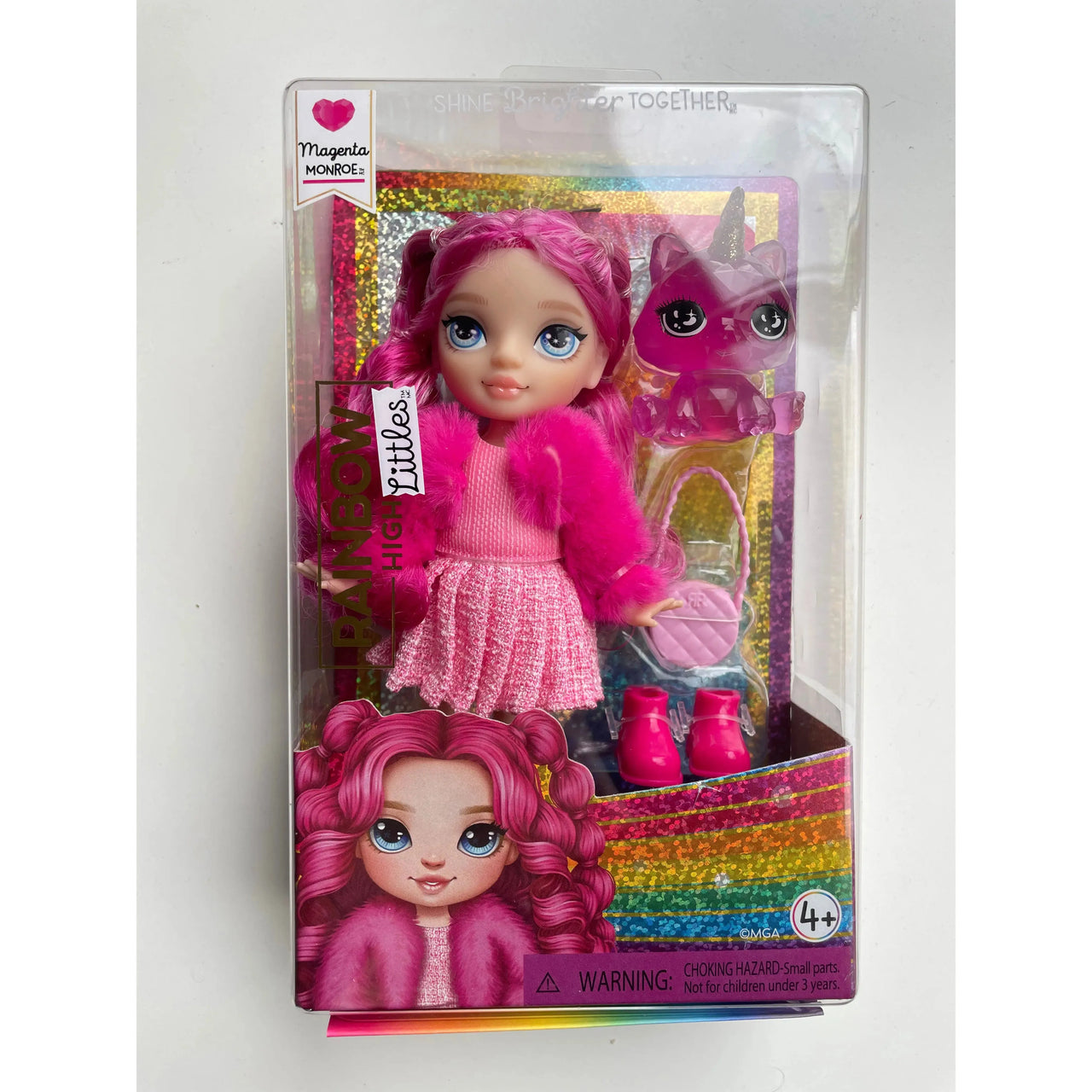 Rainbow High Littles Doll – Magenta Monroe (Pink) Rainbow High