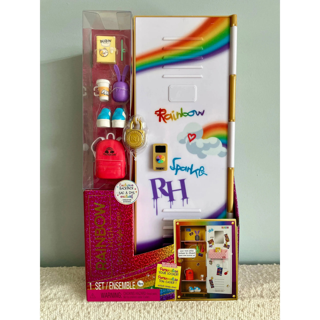 Rainbow High Locker Playset Rainbow Loom