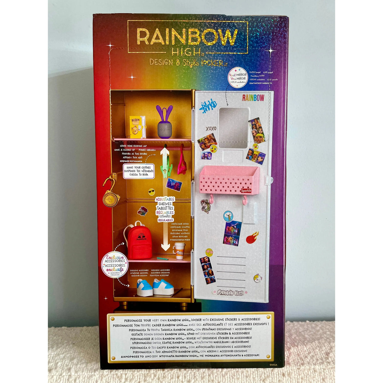 Rainbow High Locker Playset Rainbow Loom