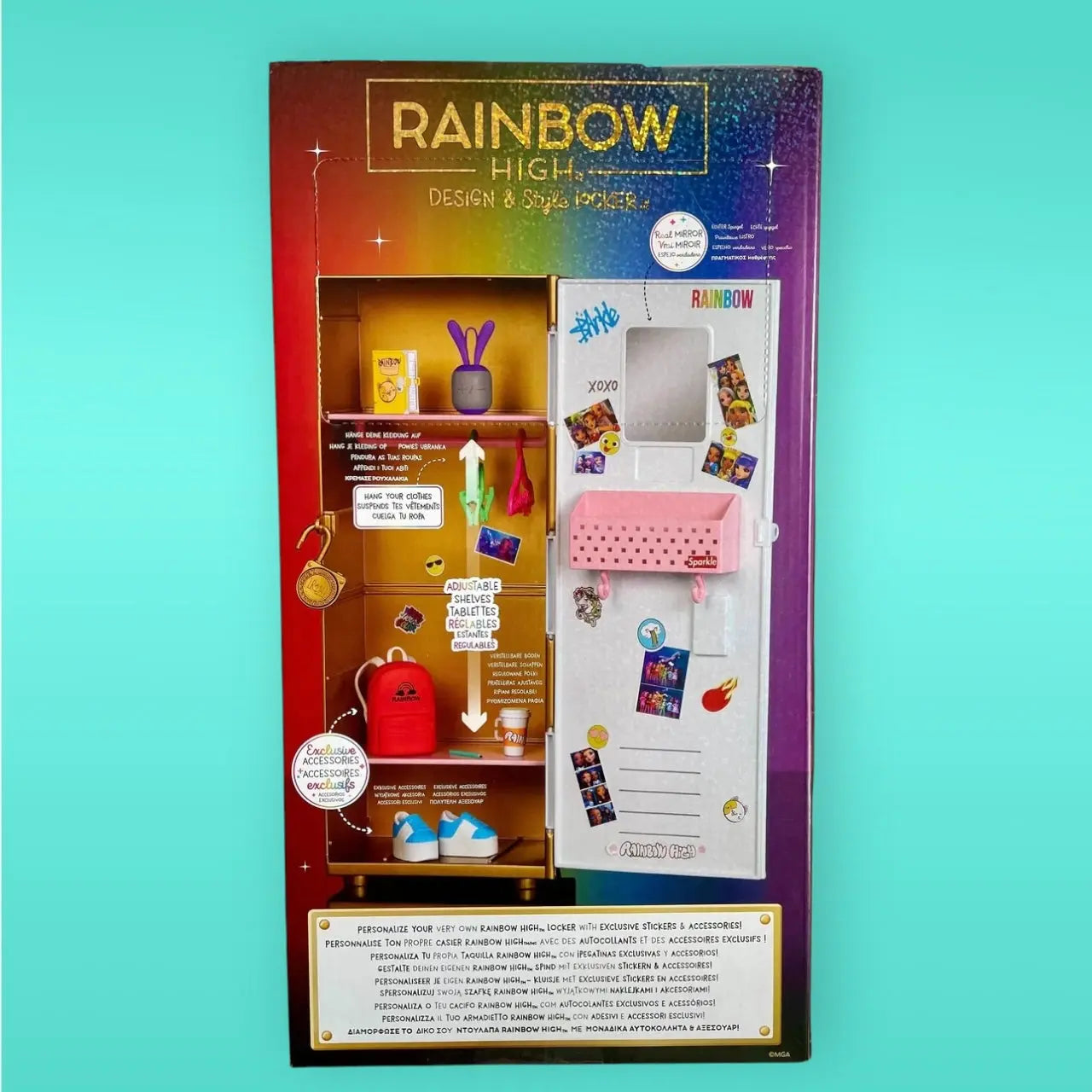 Rainbow High Locker Playset Rainbow Loom