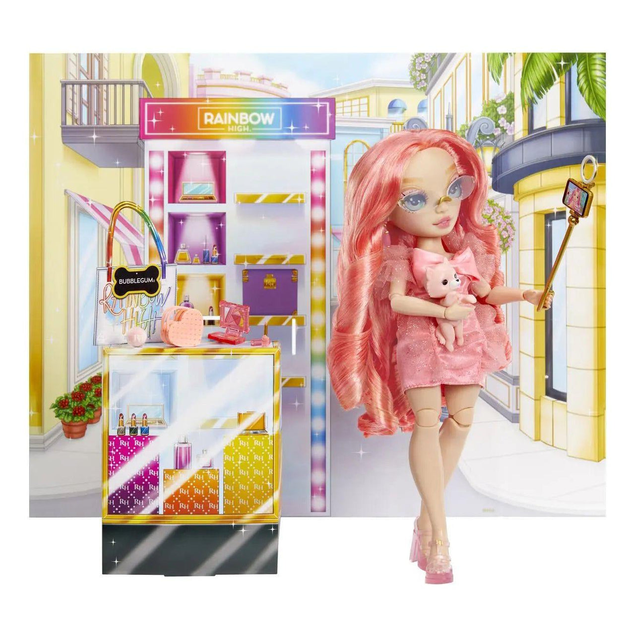 Rainbow High New Friends Pinkly Page Fashion Doll Rainbow High