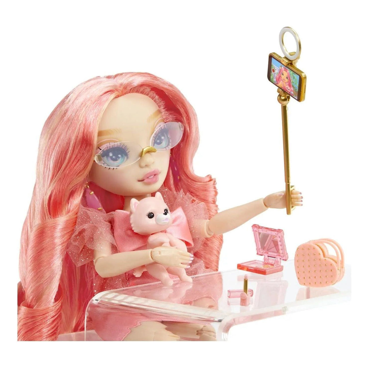 Rainbow High New Friends Pinkly Page Fashion Doll Rainbow High