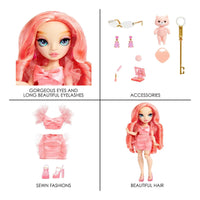 Thumbnail for Rainbow High New Friends Pinkly Page Fashion Doll Rainbow High