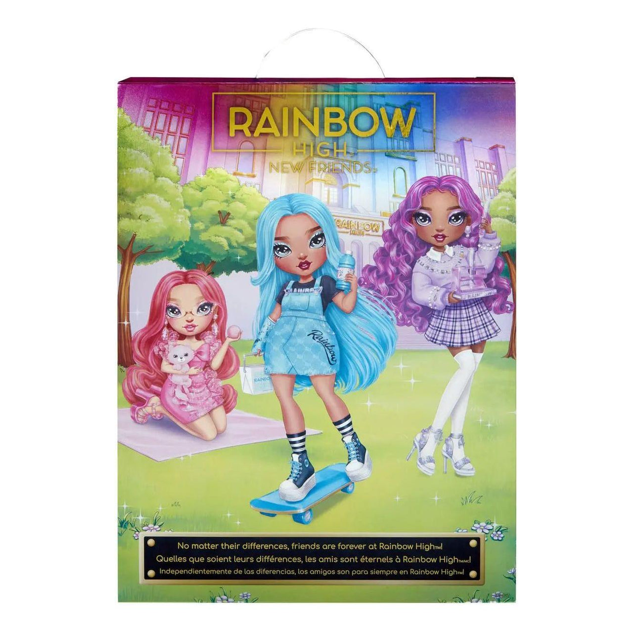 Rainbow High New Friends Pinkly Page Fashion Doll Rainbow High