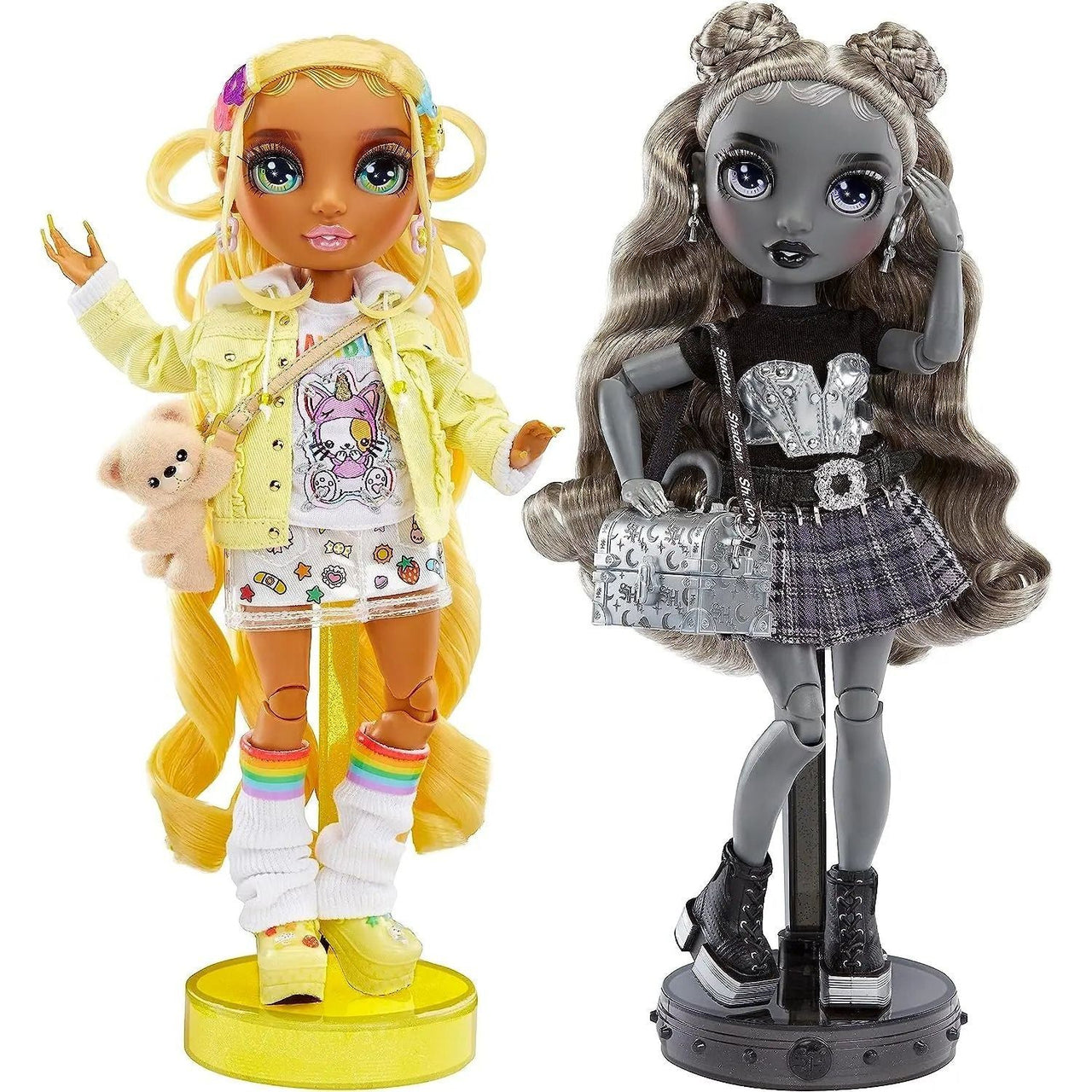 Rainbow High Shadow High Special Edition Madison Twins 2 Pack Dolls Sunny & Luna Rainbow High