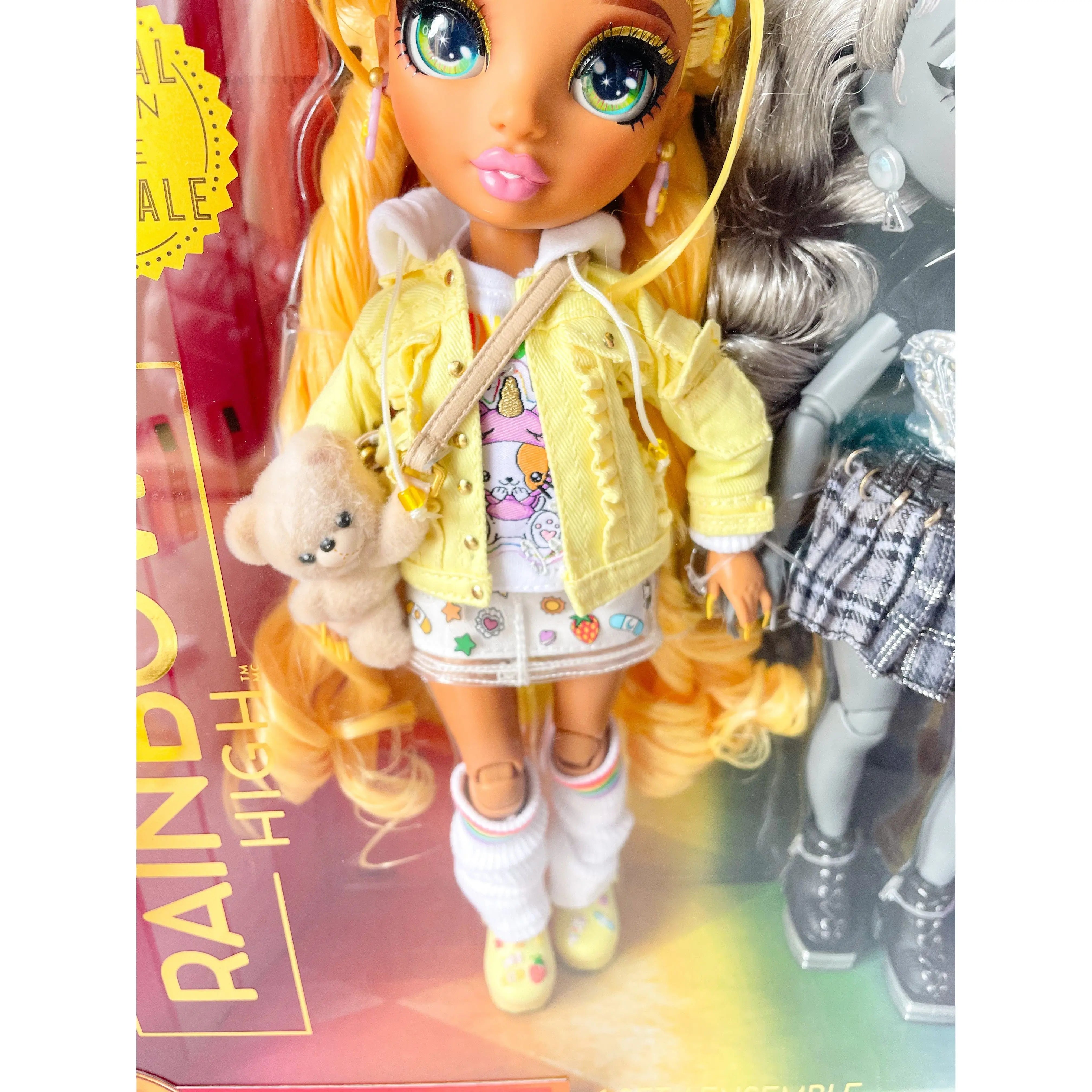 Rainbow High Shadow High Madison Twins 2 Pack - SUNNY & LUNA - Fashion  Dolls with Yellow & Grey Designer Mix & Match Outfits with Accessories -  Great