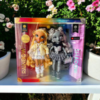 Thumbnail for Rainbow High Shadow High Special Edition Madison Twins 2 Pack Dolls Sunny & Luna Rainbow High