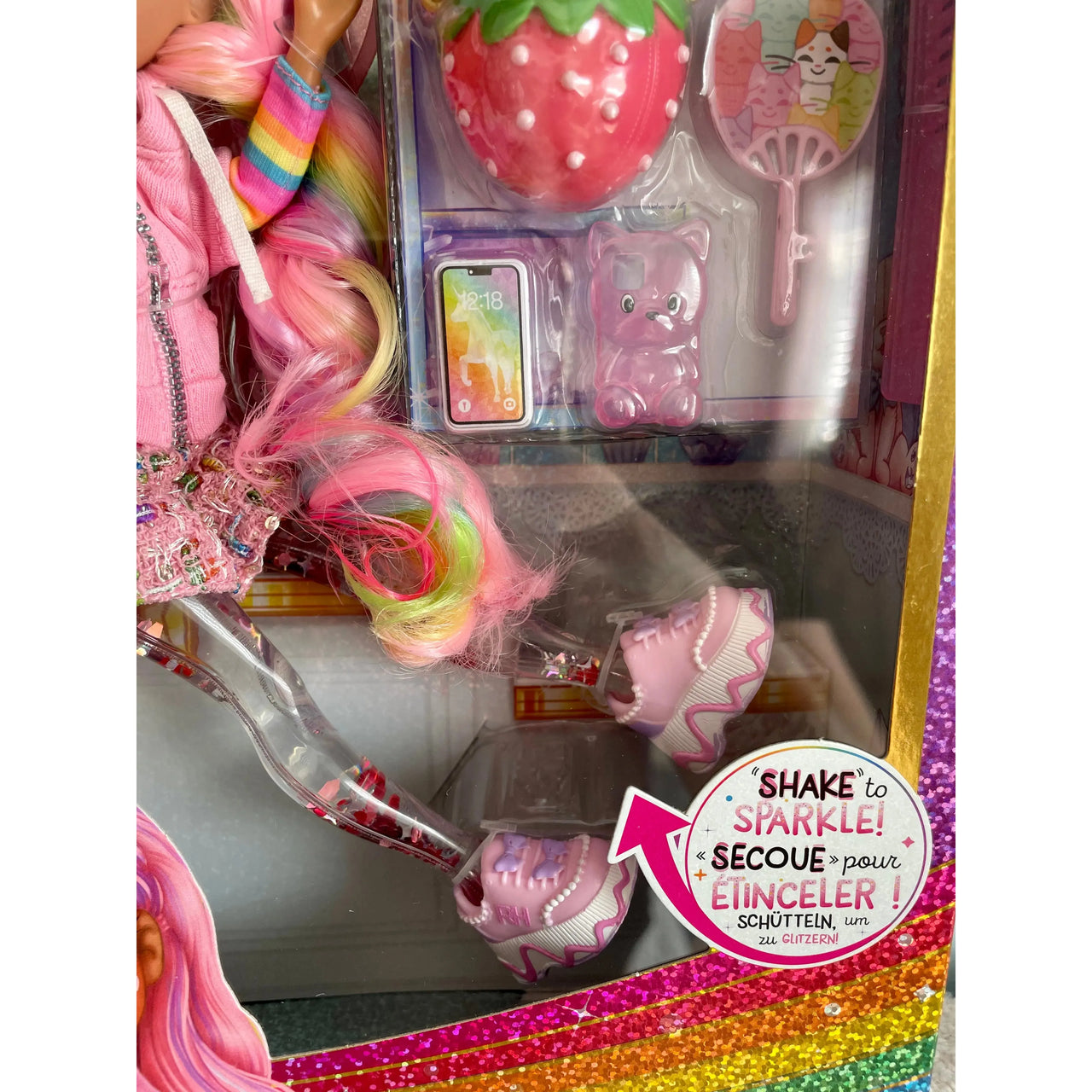 Rainbow High Sparkle & Shine - Rosetta (Pink) Doll Rainbow High