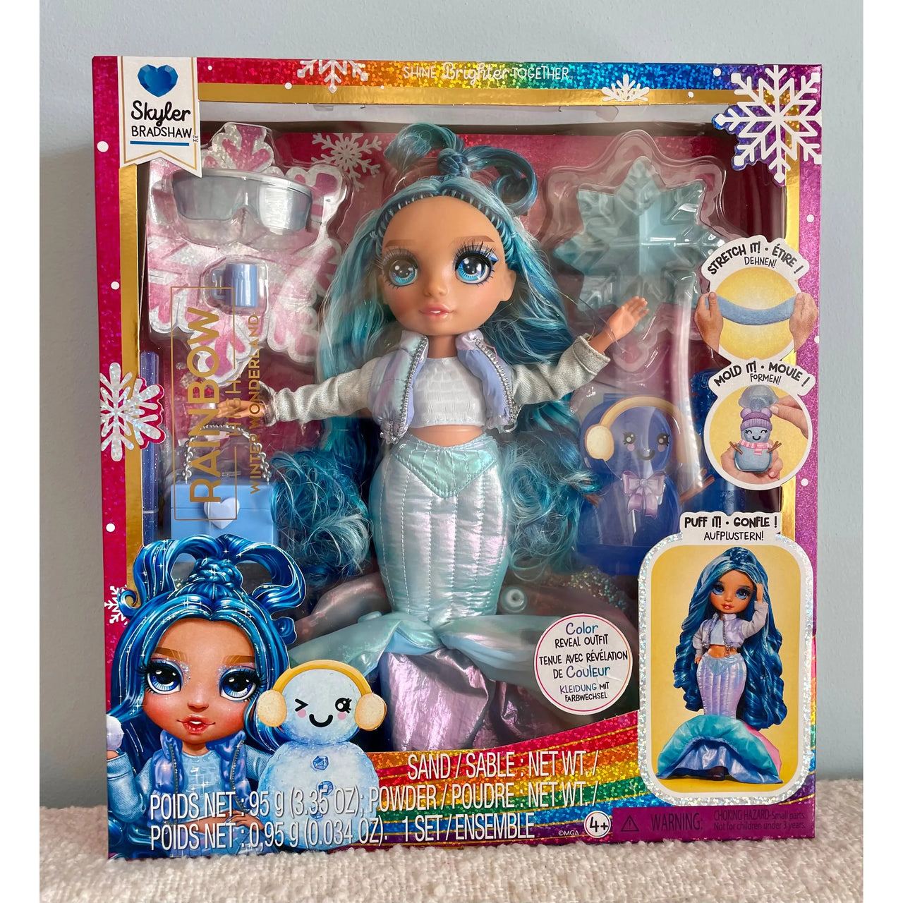 Rainbow High Winter Wonderland Skyler Doll Rainbow High