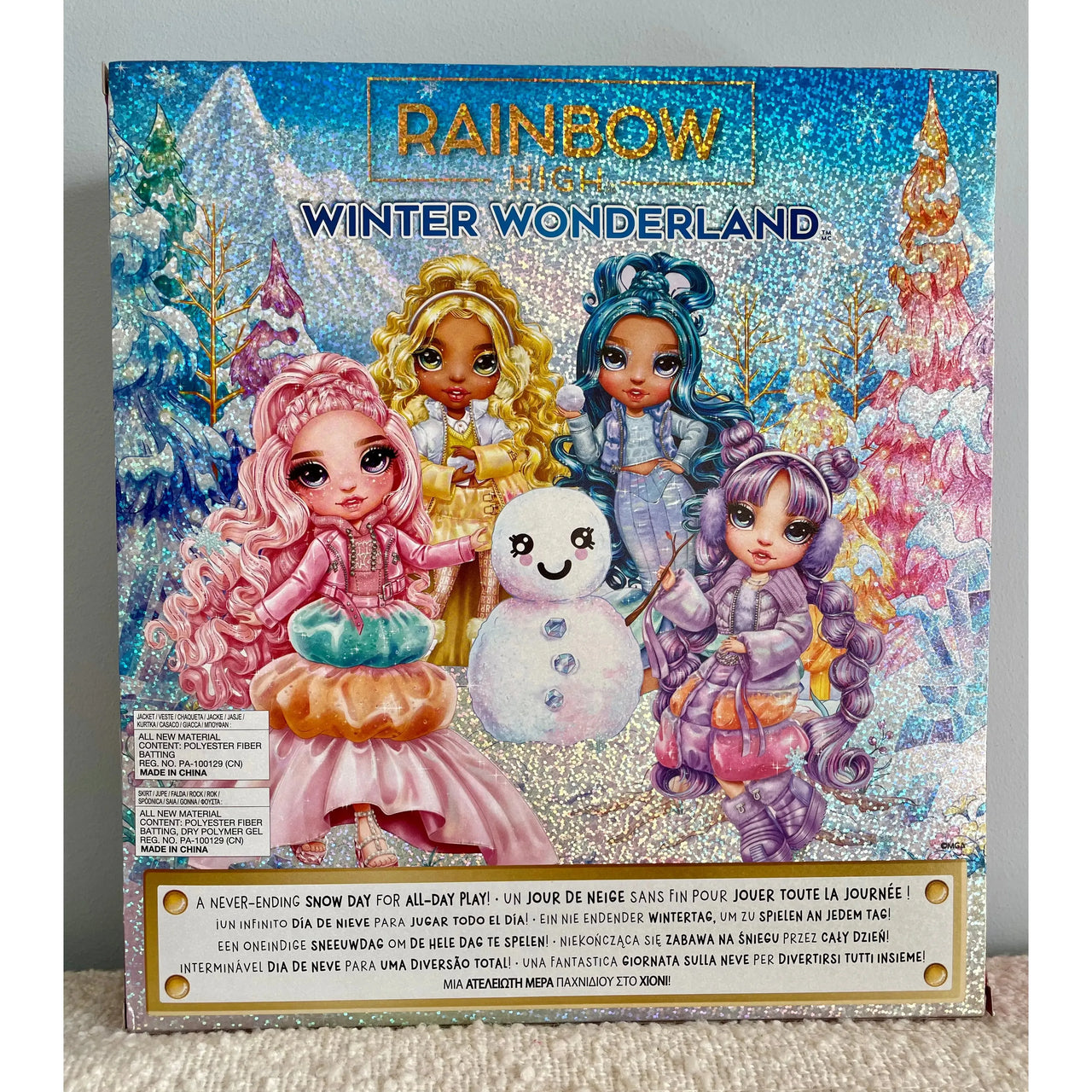 Rainbow High Winter Wonderland Skyler Doll Rainbow High